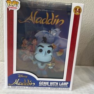 This exclusive Pop! VHS Cover of Aladdin